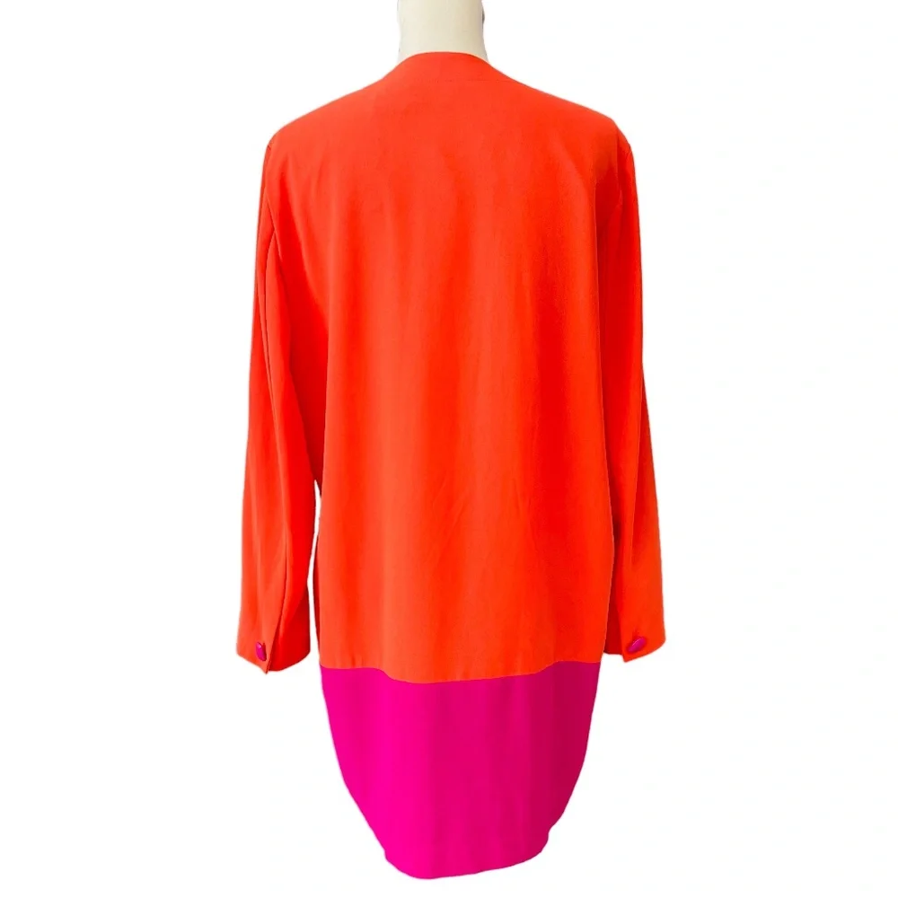 Liz Claiborne color block blazer - Picture 4 of 4